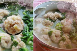 肉丸汤,营养美味，制作简单，温暖身心